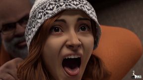 curvy wife spends her entire day before christmas taking black dick