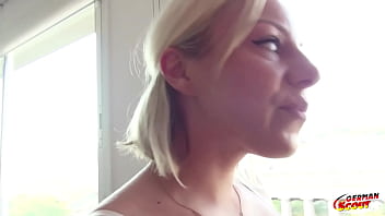 GERMAN SCOUT - Big Boobs blonde Bombshell Lilli Vanilli Pickup for Rough Fuck