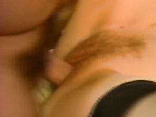 Fantastic German whores ravishing three hard dongs on the couch