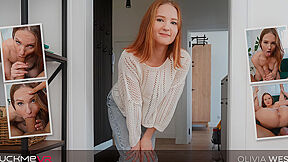 Olivia Westsun In Adorable Ginger Has A Blast In Her First