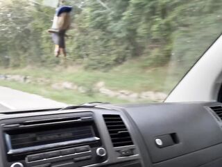 Uber Driver gave me a 5-star creampie