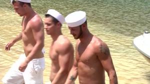 JizzOrgy.com - Athletic american jock Hayden Richards rushes hard ramming in uniform