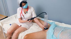 Naughty nurse administers this treatment to the patient