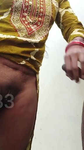 Desi Red Lipstick Blowjob to Deep Creampie - Hair Pull POV & Cum Inside Pussy