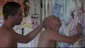 twink fucked by the pornstar BRICE FARMER exhib place
