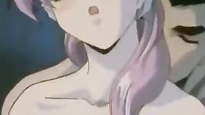 Big-titted cartoon teen defiles tight pussy with a rough, steamy ride