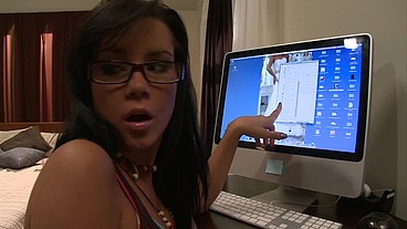 18 Year Old Brunette Tanner Mayes Petite Pussy Rammed At Sorority House.
