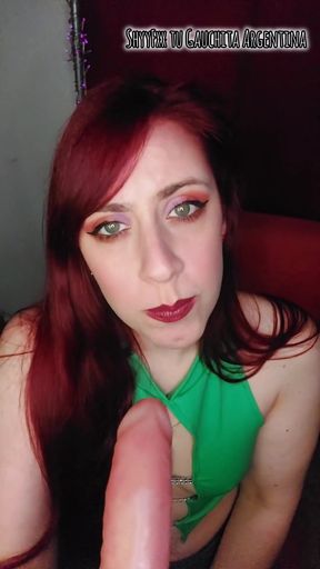 Emotional moment from &quot;Your co-worker motivates you to finish your tasks! WHAT A GAUCHITA! JOI ARGENTINA&quot;