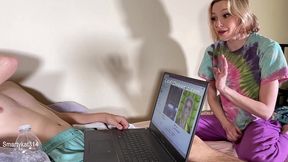 full vid! young crypto nerd learns how to get a girlfriend with help from his hot stepmom - ft. @smartykat314 and @lofidreamz