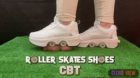 Roller Skates Shoes Cock Crush, CBT and Ballbusting - (Close Version) - Tamystarly - Balls Trample, Bootjob, Trampling, Shoejob, Stomping