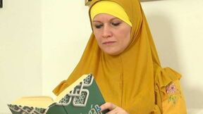 A woman in a hijab cheated on her husband