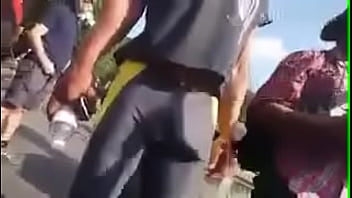 Huge black bulge in lycra