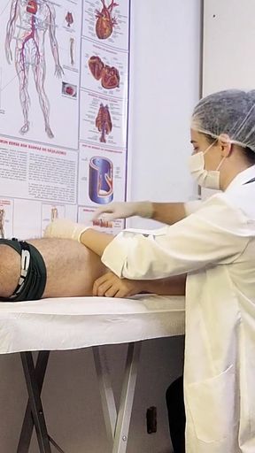 Patient Becomes Rigid in Front of the Nurse During the Examination   Clip 1