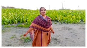 Bangla Desi Village Outdoor Miya Potea Basai Ane Chode Delam