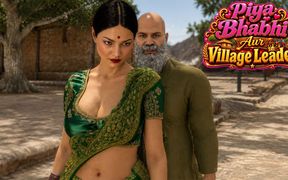 Horny Desi Indian Bhabhi Fucked Hard by Village Leader Outdoor Hardcore Sex Hindi Audio English Subtitles