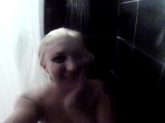 Leya Takes A Shower