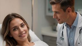 horny doctor fucks slut patient at her ultrasound appointment - ai generated content