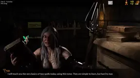 Ugly Witch fucks Princess in magical 3D cartoon