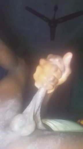 He couldn&#039;t hold his cum.