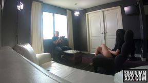 bts - xaya lovelle meets shaundamxxx and she sucked fucked and swallowed