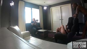 bts - xaya lovelle meets shaundamxxx and she sucked fucked and swallowed