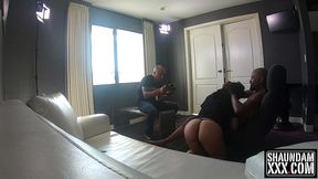 bts - xaya lovelle meets shaundamxxx and she sucked fucked and swallowed