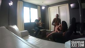 bts - xaya lovelle meets shaundamxxx and she sucked fucked and swallowed