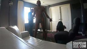 bts - xaya lovelle meets shaundamxxx and she sucked fucked and swallowed