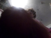 POV: straight chubby guy tea bags the fuck out of your face