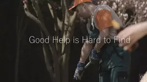 Busty Help Shows Off Her Sexiest Twat for Deep Hand Job