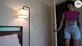 Best Friend's hot tatted girlfriend Salem Nox seduces you