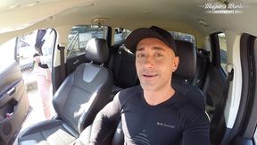 behind the scenes of sharon white anal fucked and creampied in the forest