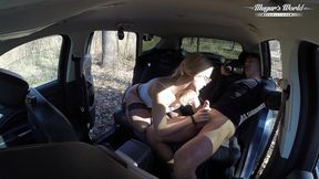 behind the scenes of sharon white anal fucked and creampied in the forest