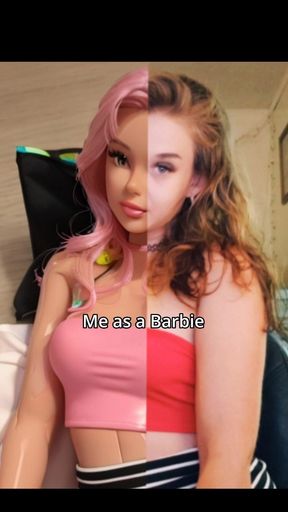 Me as a Barbie