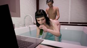 Hot Streamer Fucked on Live