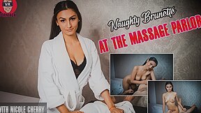 At The Naughty Brunette; Busty Pov - Nicole Cherry
