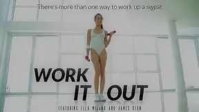 Ella Milano & James Deen in Work It Out Video