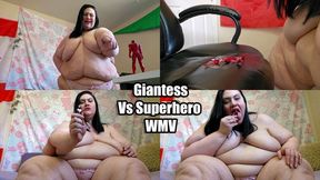 Giantess Vs Superhero (WMV)
