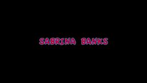 sabrina banks swallows danny mountain s big cock facial