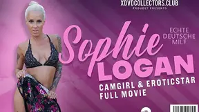 German COUGAR Sophie Logan undresses and blows massive cock