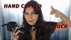 HAND CUFFED TO SUCK by Domina Paulina