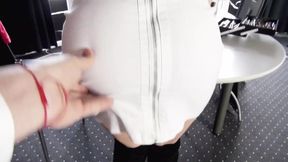 Big ass brunette knows how to fuck hard