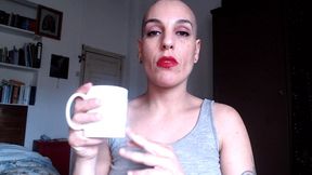 watch my adam's apple while i swallow + JOI