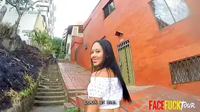 Real Amateur Street Pick Up To Face Fuck