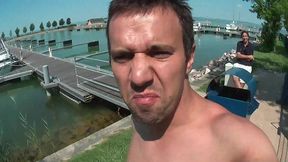 anal boat party with titus and his girls licking each others ass