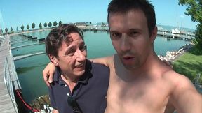 anal boat party with titus and his girls licking each others ass