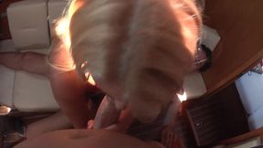 anal boat party with titus and his girls licking each others ass