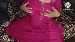 Amrita aunty ko raat me jor se pela