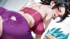 Vegeta (blue) X Caulifla (db)