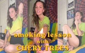 A Smoking Lesson with Your Babysitter